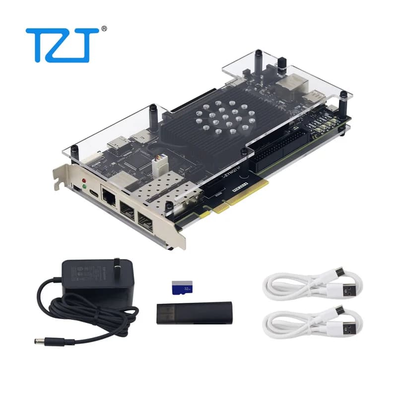 Scheda di sviluppo TZT ZYNQ7100 per FPGA FMC XC7Z100-2FFG900 con scheda SD e lettore di schede