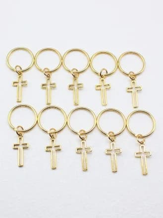 5-50Pcs/lot Mix Color Charms Hair Braid Dread Dreadlock Beads Clips Cuffs Rings Jewelry Dreadlock Clasps Accessories Hair Rings