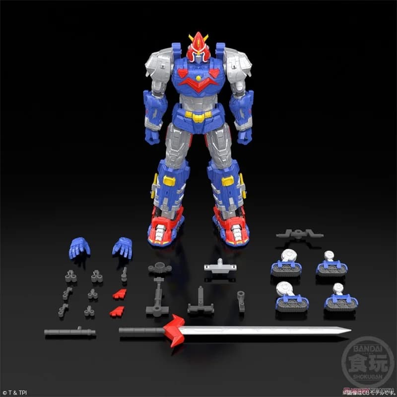 Genuino Bandai Super Elettromagnetico Macchina Voltes V Modello di Montaggio Garage Kit Anime Periferico Cool Action Figure Regalo
