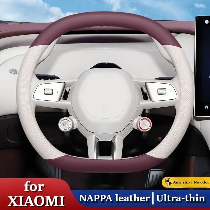 Nappa Leather Cover for Xiaomi YU7 SU7 YU7 Ultra/Max, Xiaomi YU7 Accessories, Anti-slip Cover