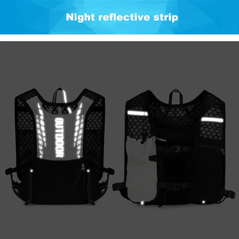 Lightweight Running Vest Breathable Hydrating Backpack for Hiking and Trail Running