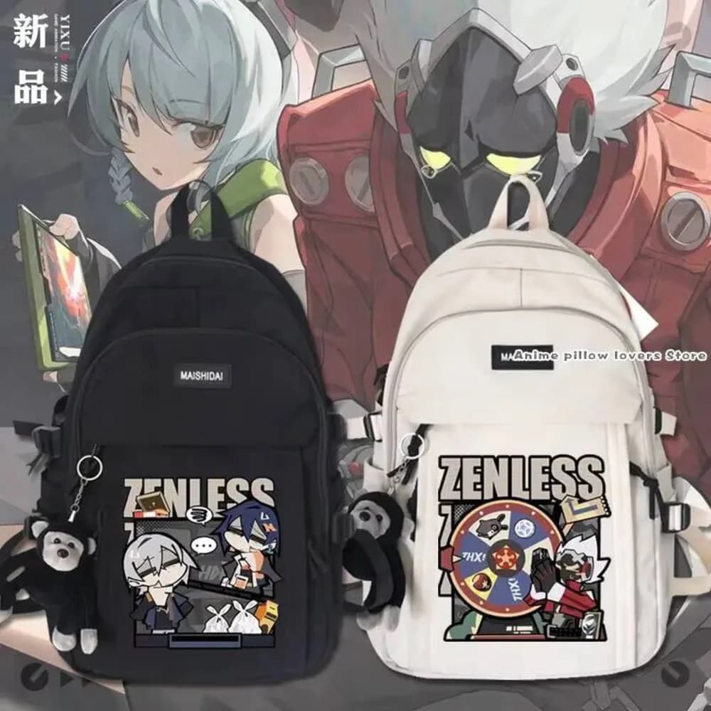 Zenless Zone Zero Gentle House - Zaino a Tema Anime per Studenti, Cosplay, Regalo Ufficiale del Gioco