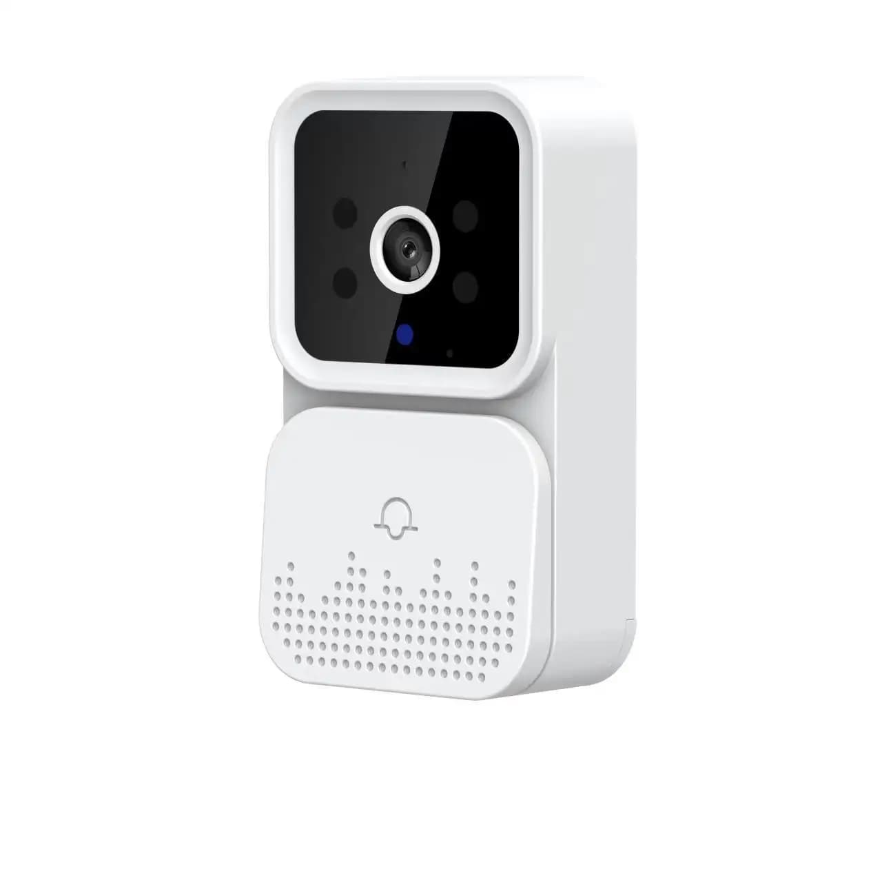 Campanello Video Wireless Intelligente con Suoneria, Audio Bidirezionale, Controllo App M06, Videocamera di Sicurezza, Citofono