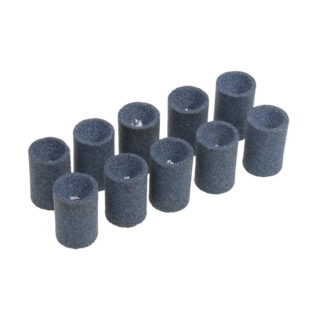 MagiDeal 10Pcs Round Professional Dart temperamatite accessorio pietra arenaria broker per punta in acciaio ago freccette pietra per affilare