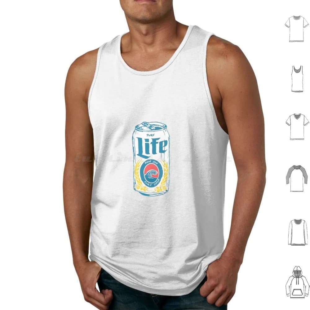 Surf Life Canotte Gilet senza maniche Wsl Surf Hawaii Tahiti Brasile Gold Coast Tavola da surf Oceano Estate Onda Sole Surf