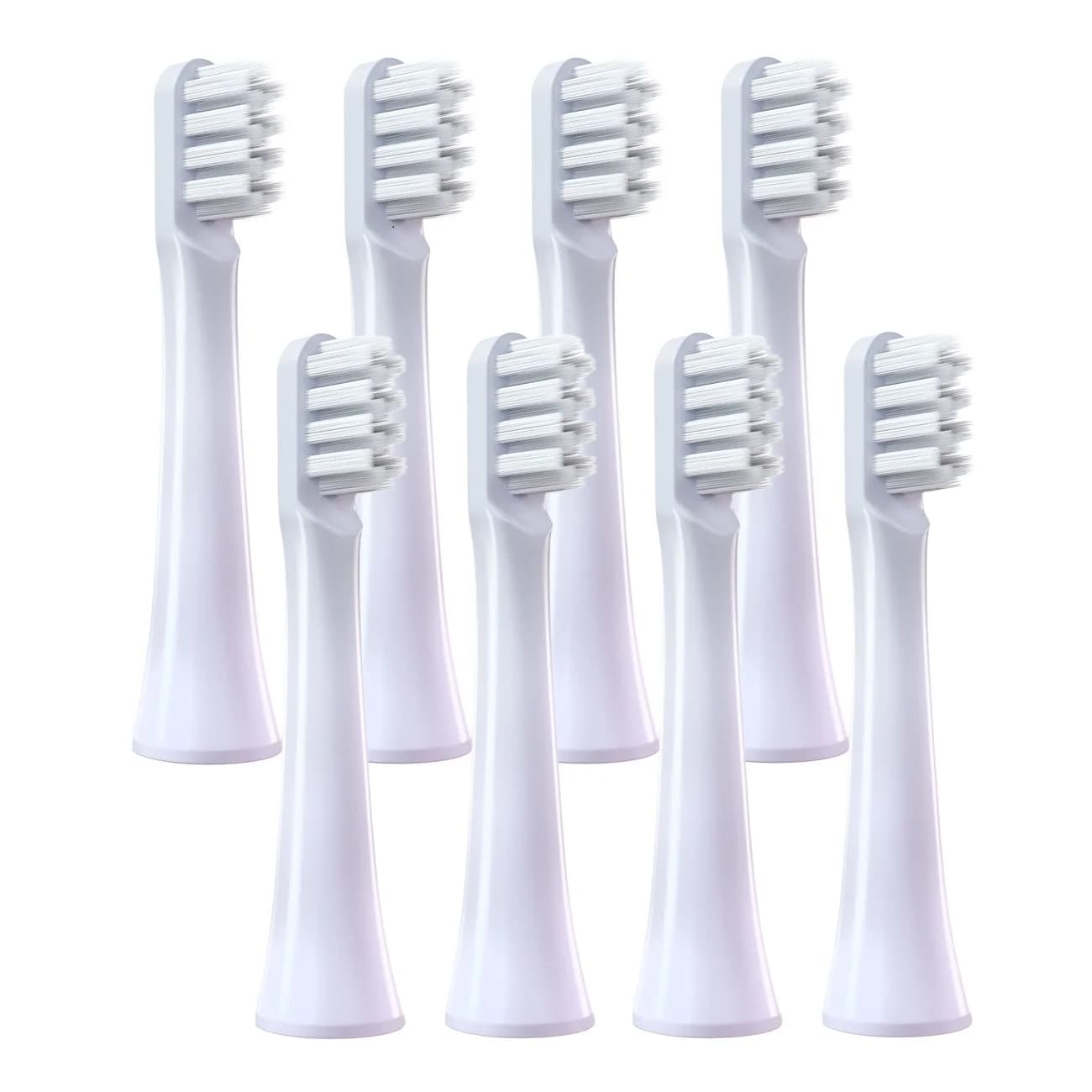 8 Pz/Pack Electric Toothbrush Replacement heads for XIAOMI NORMA MIJIA T100 DuPont Soft Seeds with Dust Cover