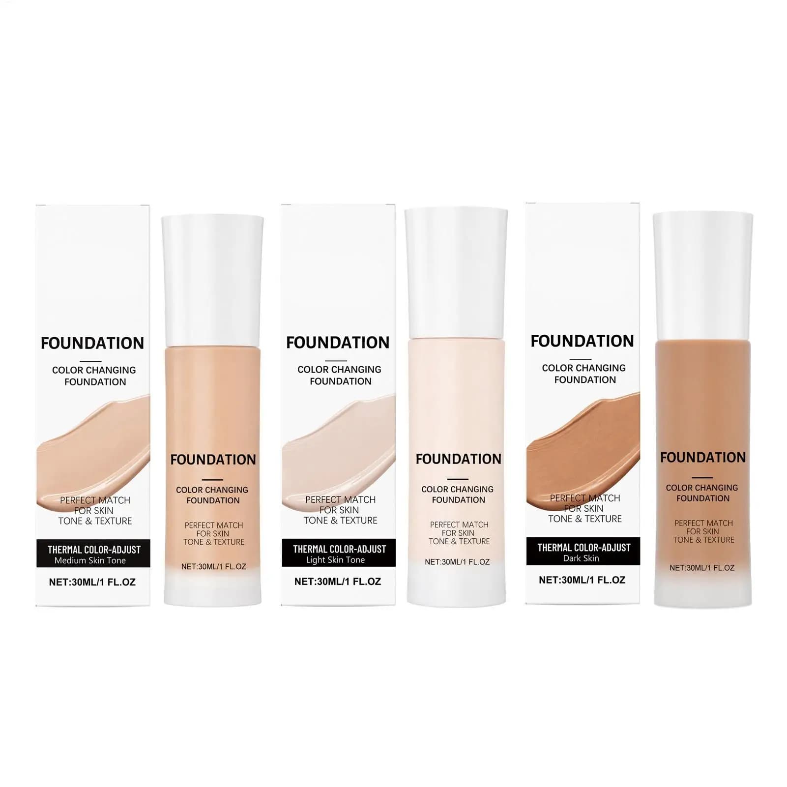 Background that changes color 30ml, face primer modulable for imperfections, blemish control, skin beauty, clears and uniforms tone