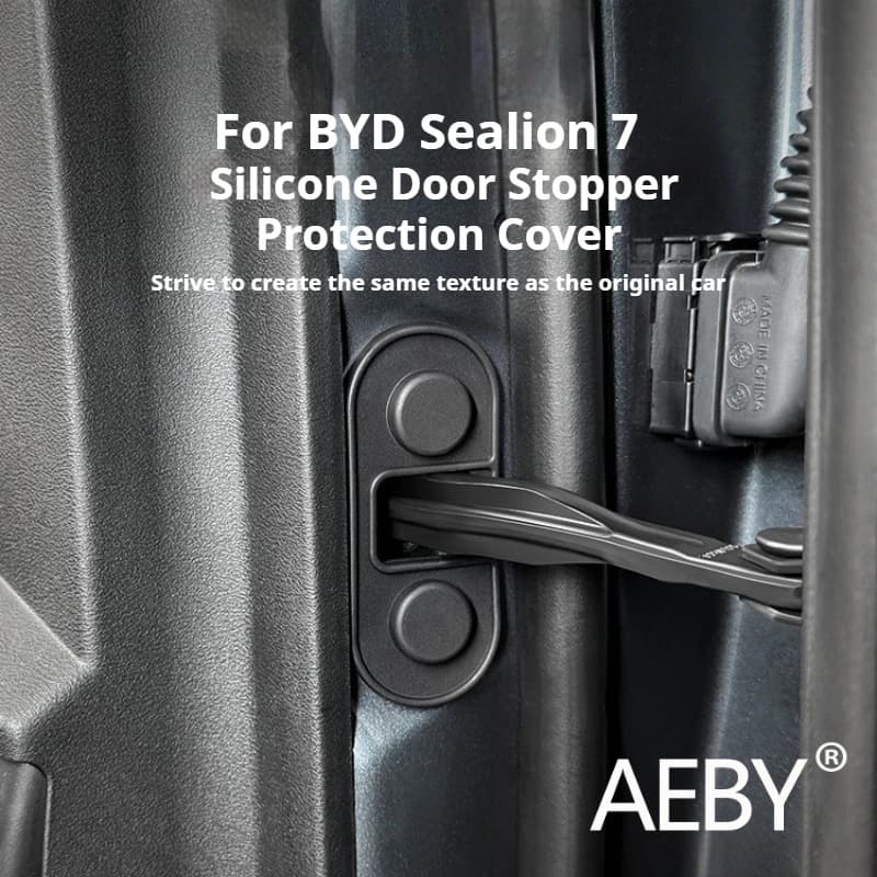 AEBY Per BYD Sealion 7 2024 Auto Porta Limite Tappo di Copertura, Tappo di Protezione In Silicone Accessori Auto a Prova di Polvere Riduzione Del Rumore Fix