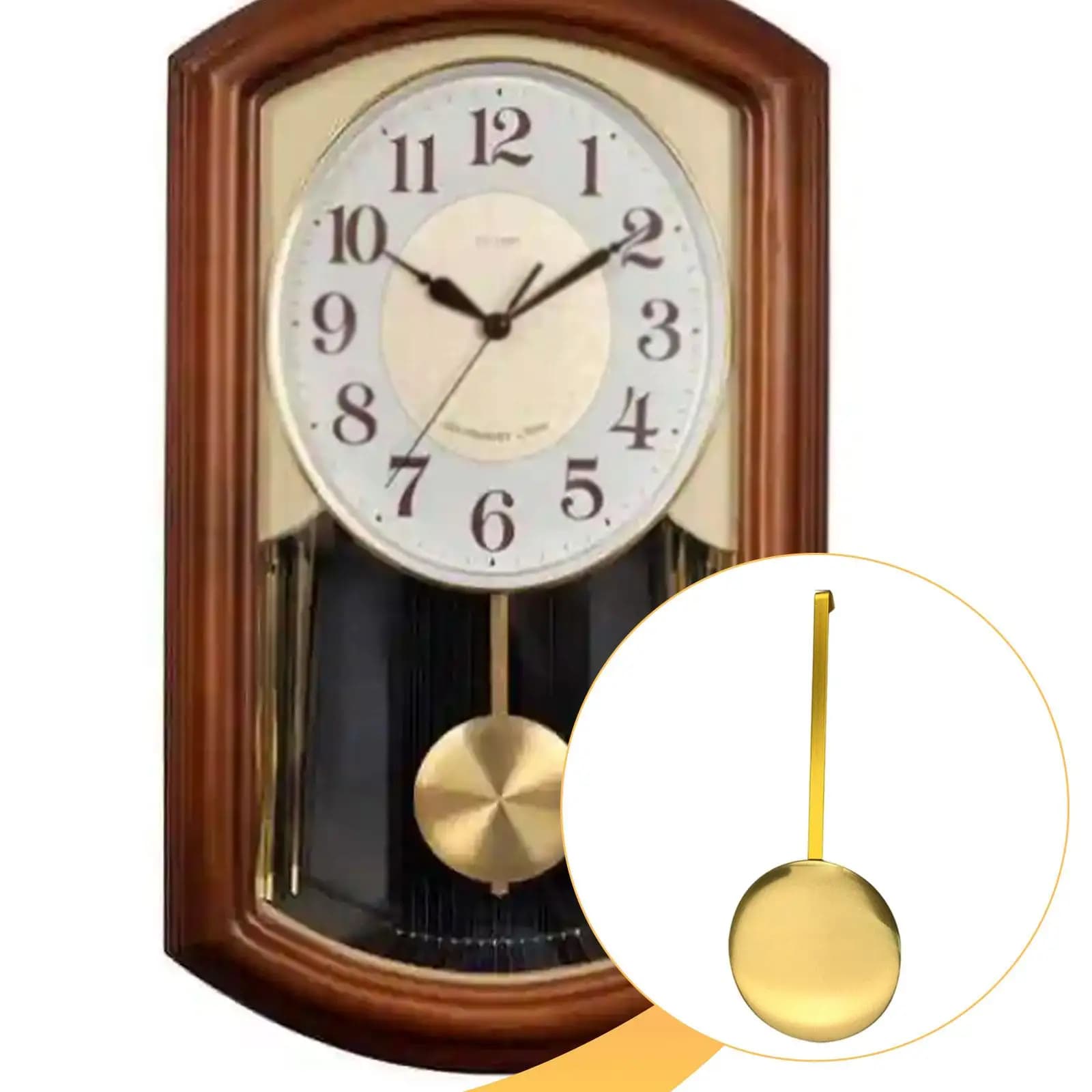 Movimento per Orologio a Pendolo, Pezzo di Ricambio, Accessorio Fai-da-Te per Orologio da Parete, Kit Movimento Fai-da-Te