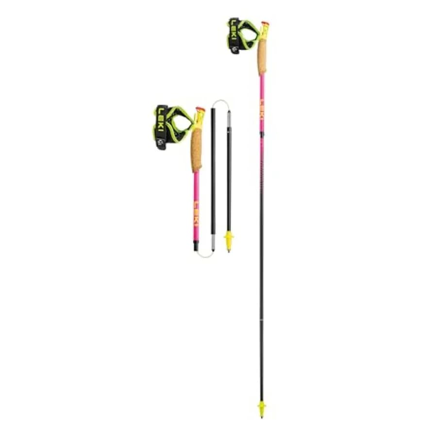 Bastoncini da Trekking Ultratrail FX.One Superlite - Bastoncini Ultraleggeri Pieghevoli in Carbonio per Escursionismo e Trail Running