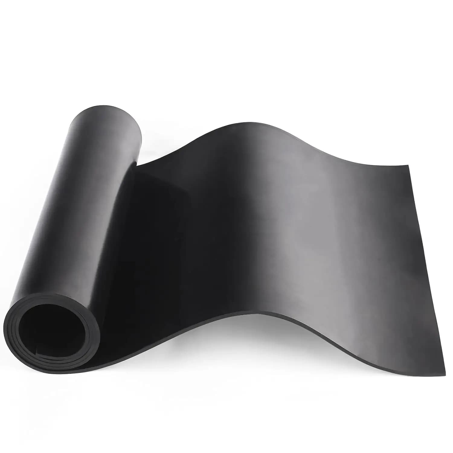 Foglio di Gomma Neoprene 12x24x1/8 Pollici per Materiale Guarnizioni Fai-da-Te e Isolamento