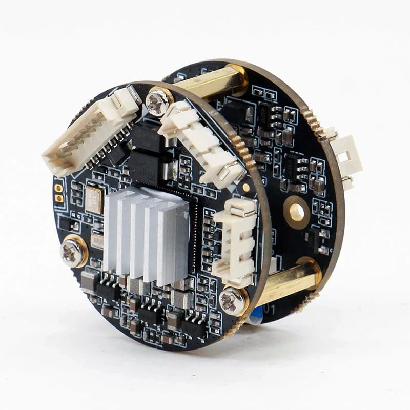 Modulo Telecamera IP 5MP 30fps Starvis 2 Mini IMX675 Hi3516CV610, Scheda PCB Rotonda per Telecamera di Sicurezza CCTV SIP-K675C6M