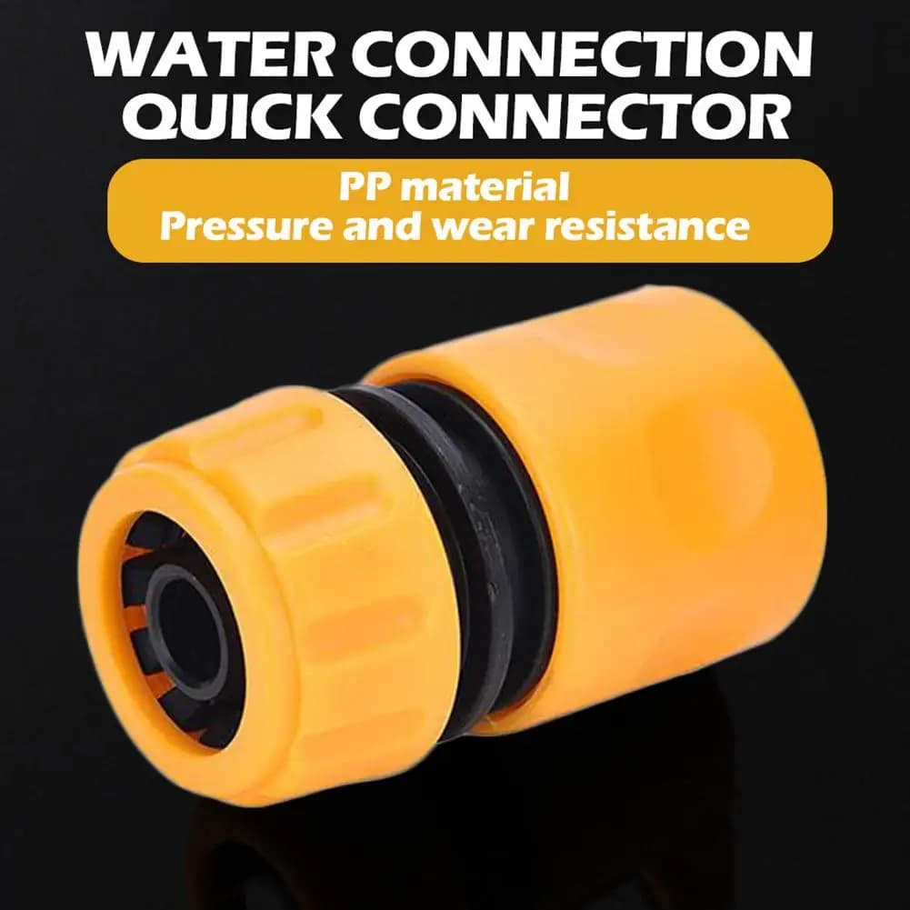 Tubo da giardino connettore rapido adattatori terminali per tubo flessibile dell'acqua in plastica collegare la parte dell'ugello rapido della falciatrice adattatore per ponte di lavaggio del prato G1R6