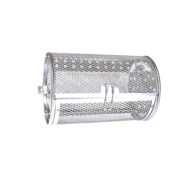 【CUSTOMER FAVORITE】Movable Door For Rotisserie Basket 360-Degree Rotating For Air Fryer& Oven, Stainless Steel Design For Home B