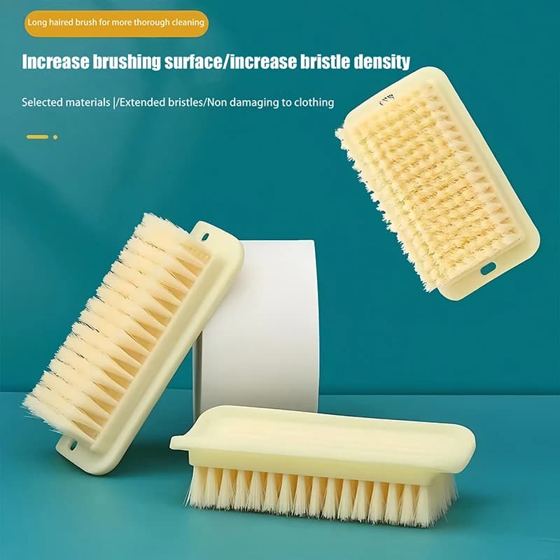 Spazzola per scarpe per capelli morbidi Spazzola per bucato Strumenti per la pulizia dei vestiti per vestiti Scarpe Lavapavimenti per uso domestico Scrub per la pulizia
