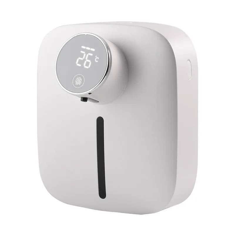 Distributore di sapone intelligente a induzione modello di ricarica USB impermeabile telefono cellulare con piccola schiuma per il lavaggio a parete