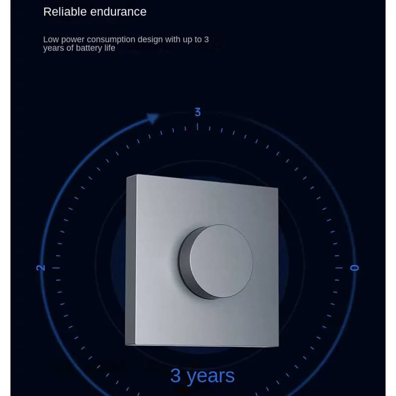 Aqara H1 Smart Dimmer Wireless Rotating Circuit Breaker Zigbee3.0 Flashlight Remote Control Light Curtain Smart Home Work with APP Homekit
