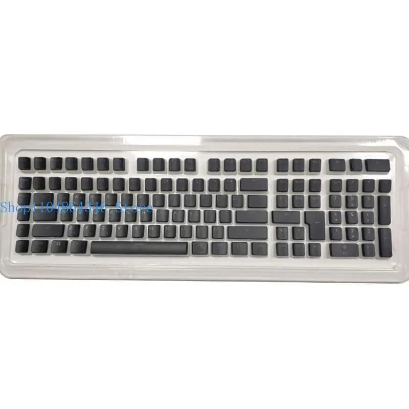 652F 117Keys PBT Russian Puddings Keycap OEM Profile Backlit for Mechanical Keyboard