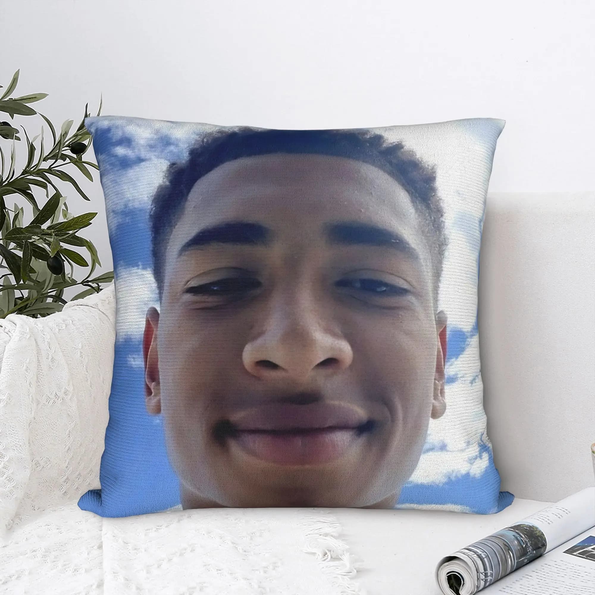 Football J-Jude B-Bellinghams Pillowcases Fashion Pillow Case For Sofa Home Decor Soft Pillow Cover