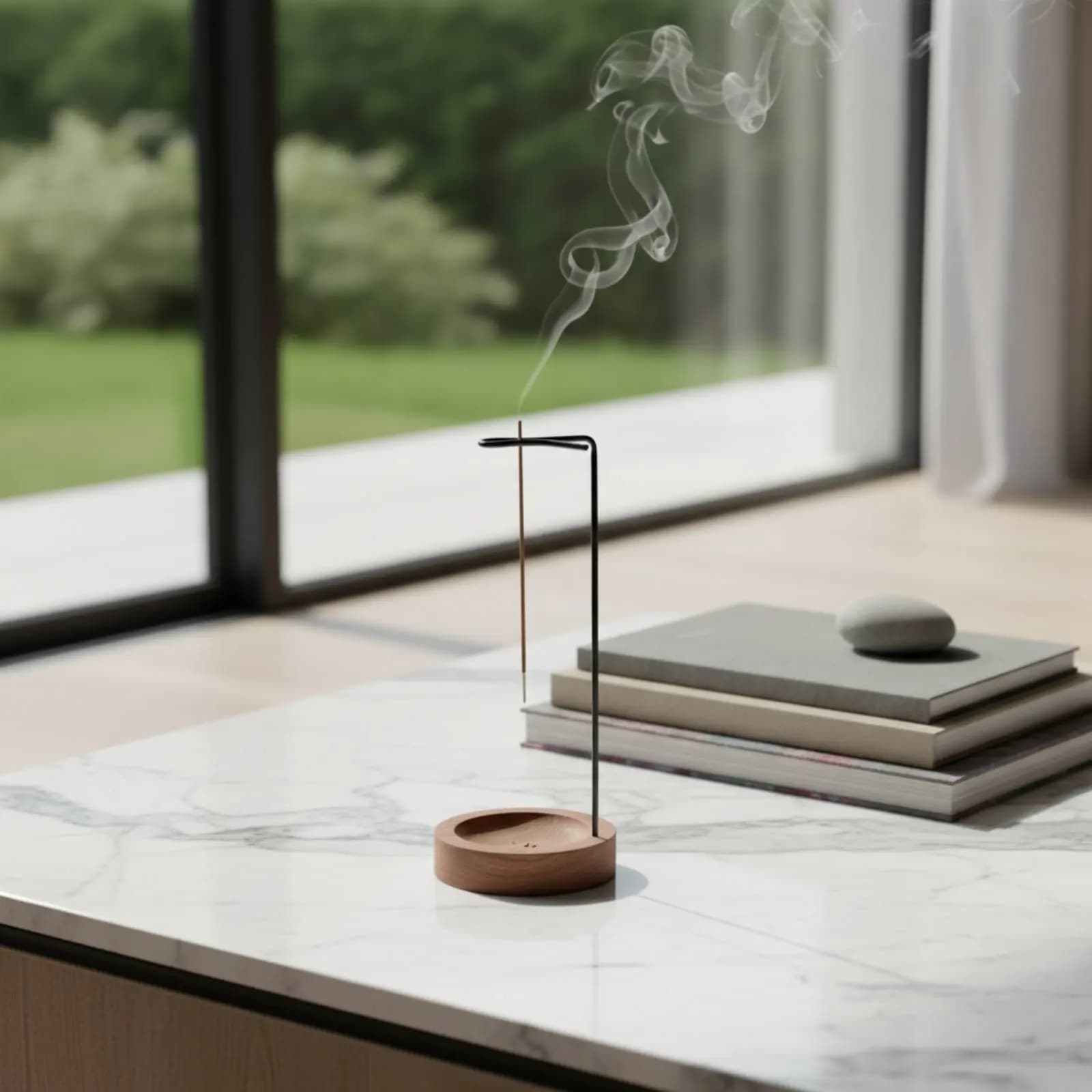 Inverted Aroma Stick Holder Creative Decoration Upside down Aroma Stick Burner Home Decor Elegant Gift Suggestion Easy to Clean