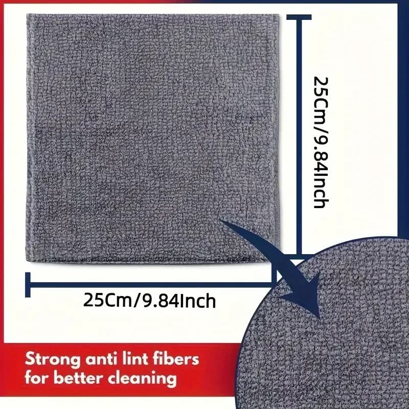 Microfiber Cloths for Cleaning, Reusable Towels Without Hair, Cleaning Absorbers Auto Window, Cleaning Panels