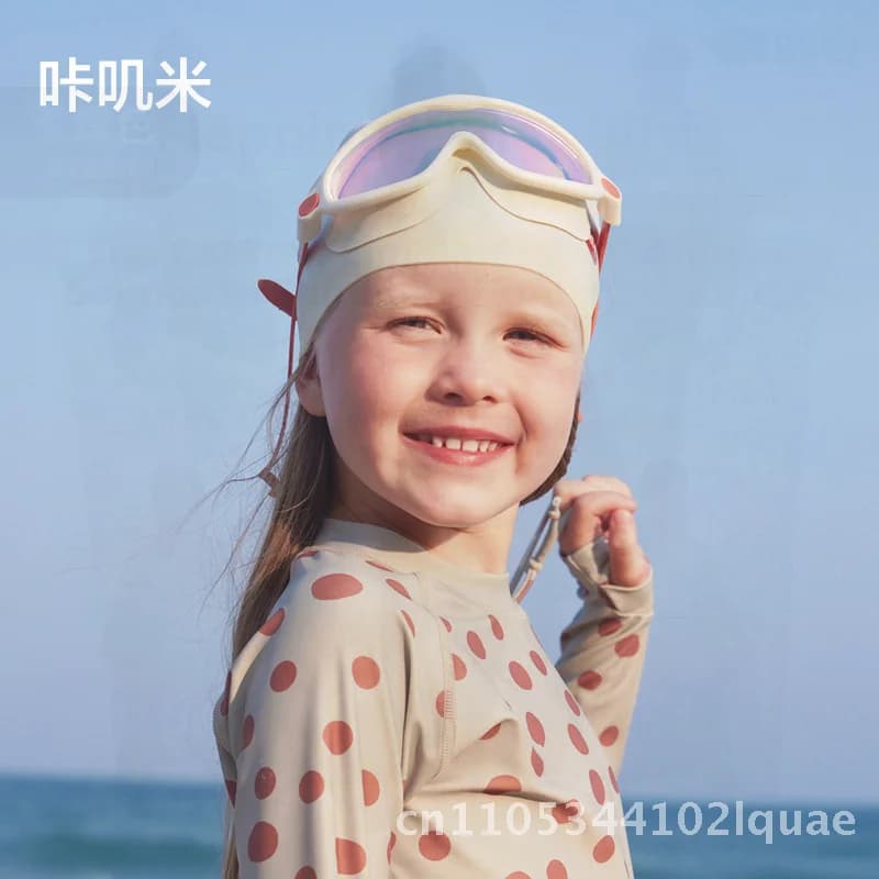 KK Tree Anti-UV Waterproof Swimwear With Large Frame for Kids HD Sub Glasses for Boys and Girls in Various