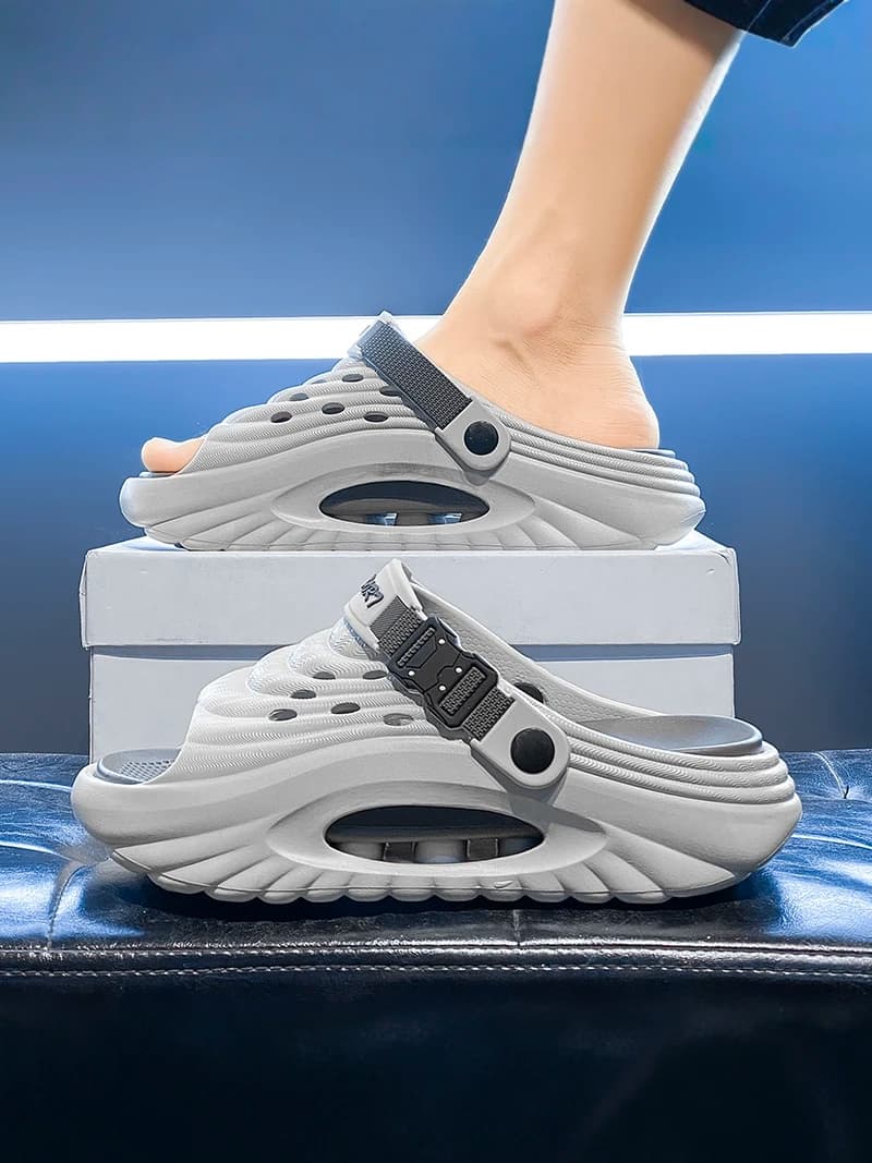 Ciabatte Sportive da Uomo per Esterni, Estive, da Spiaggia, Antiscivolo, di Tendenza, Resistenti all'Usura, Casual, per la Guida, Sandali Outdoor Reversibili