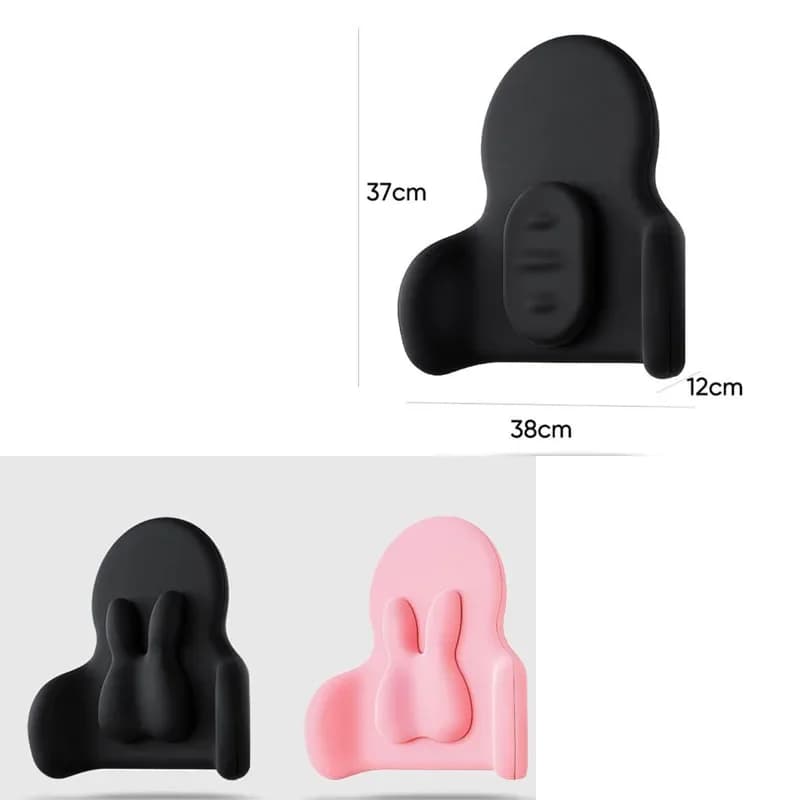 Set Multifunzionale per Auto: Supporto Lombare Regolabile e Poggiatesta in Memory Foam, Cuscino Universale per la Schiena