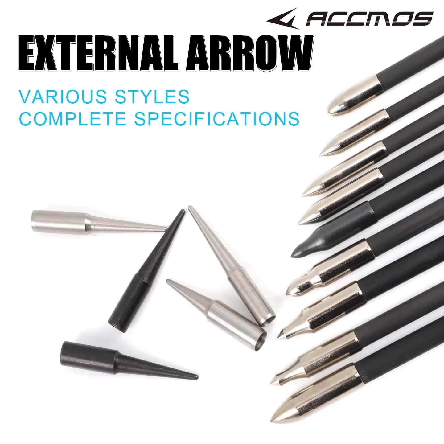 12pcs coat Arrow tip Arrow Head Arrow Point Archery Solid Arrow Shaft Accessory