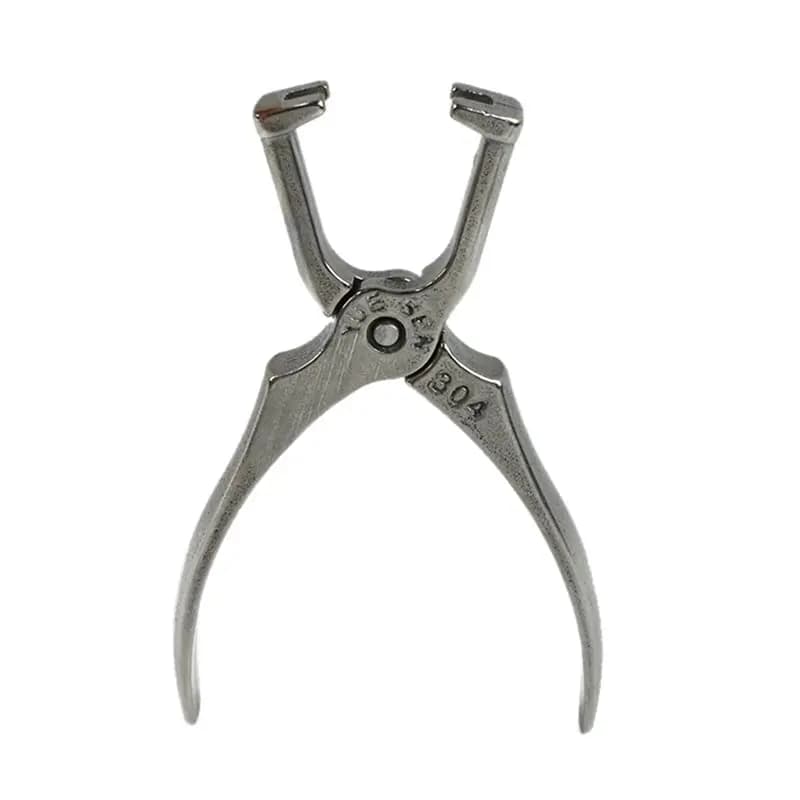 Pinze per installazione cerniere ABMR - 1 pz. Pinze metalliche per cerniere per vestiti, scarpe e kit di riparazione fai-da-te