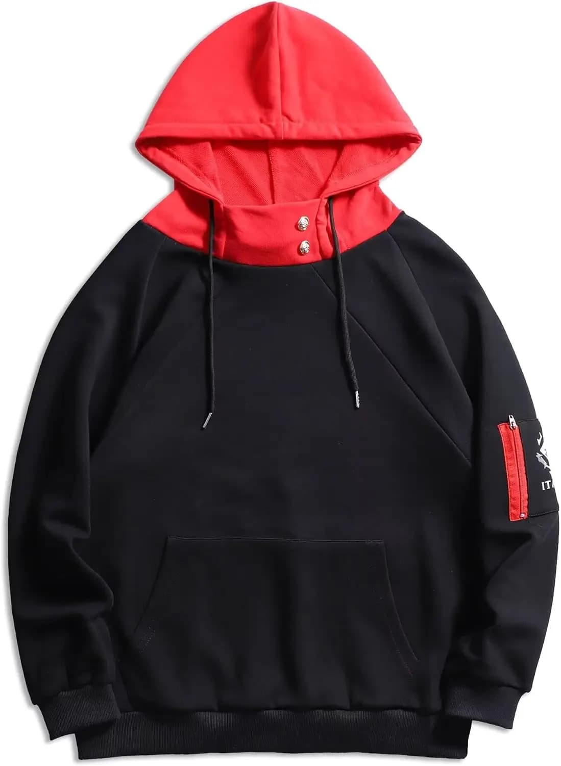 Yuji Hoodie Unisex Anime Hoodie Cosplay Costume Men Black 3D Novelty Hooded Sweatshirt Pullover Jacket Outerwear Coat for Women