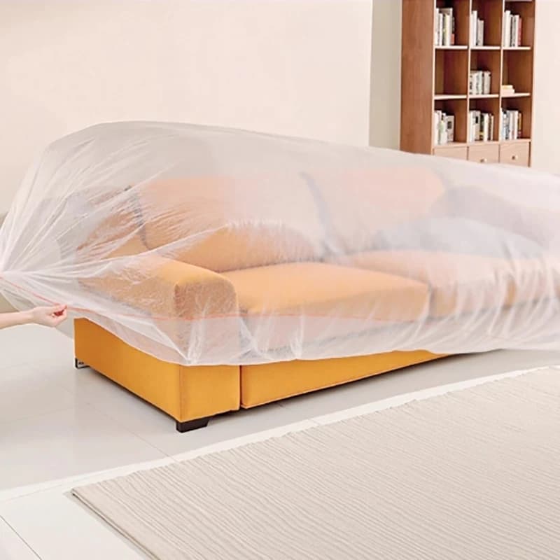Copertura Antipolvere in Plastica per Mobili, Impermeabile, per Auto, Letto, Divano, Protezione da Polvere per Pittura Murale Domestica