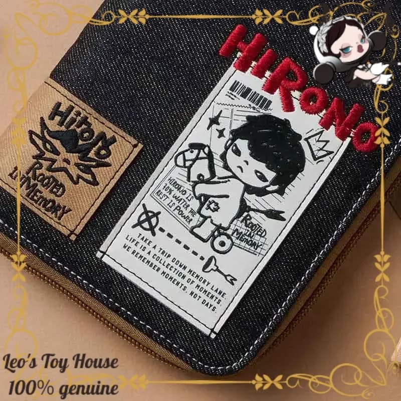 Set di Merchandising Premium POPMART Serie Hirono Echo | Custodia per telefono con copertina a forma di passaporto, ornamento per tazza, regalo esclusivo da collezione per i fan di Hirono