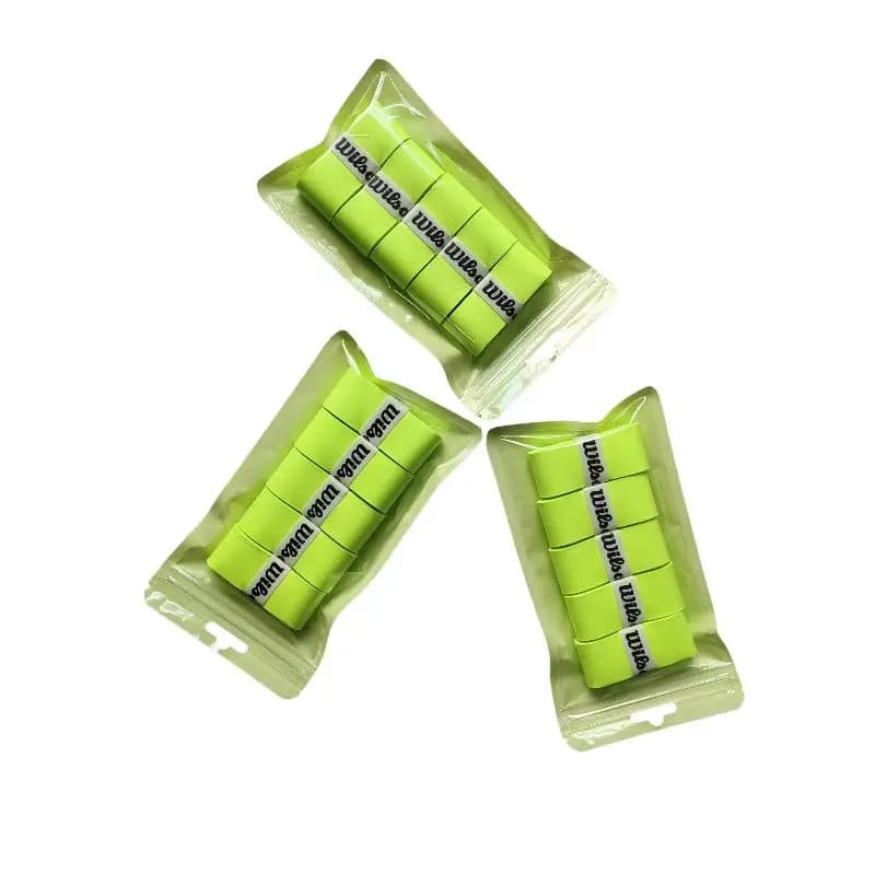 5 Pezzi WILSON Overgrip per Racchette da Tennis - Asciutto, Assorbente e Antiscivolo per Tennis, Badminton, Pickleball