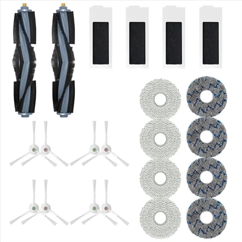 ABGU Per Deeboot T20 Pro/, T20 Pro Robot Aspirapolvere Pezzi di Ricambio Spazzola Laterale Principale Mop Panno Filtro Hepa