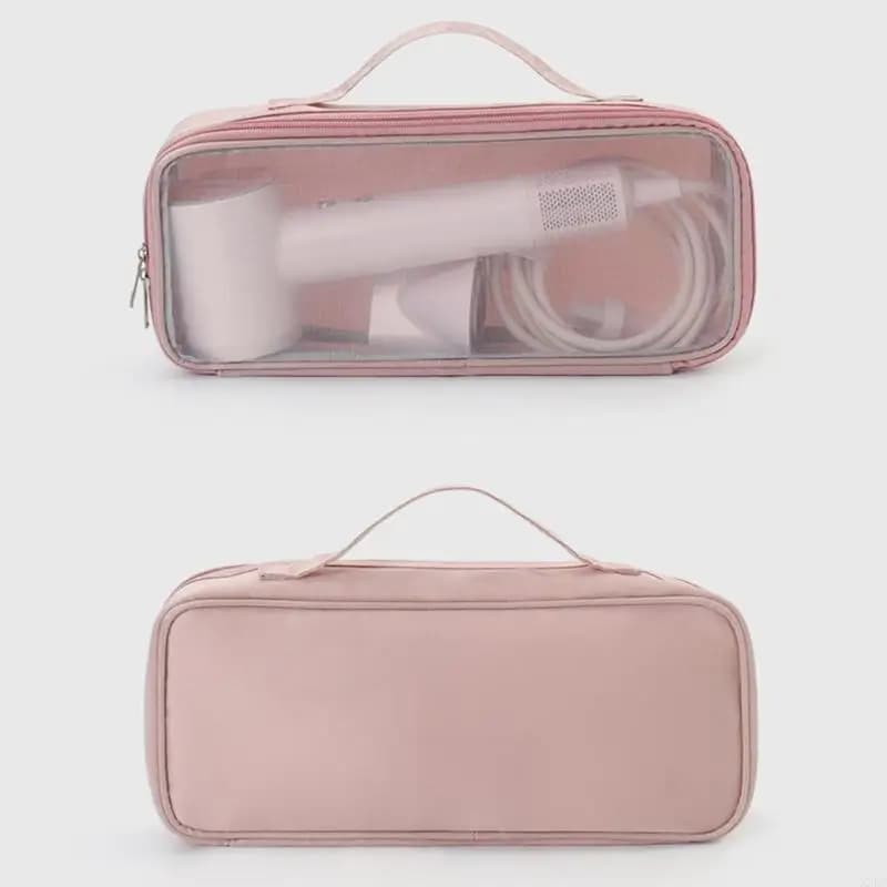 Heat-resistant case for hair dryer Essential travel bag for curler wand X3UC