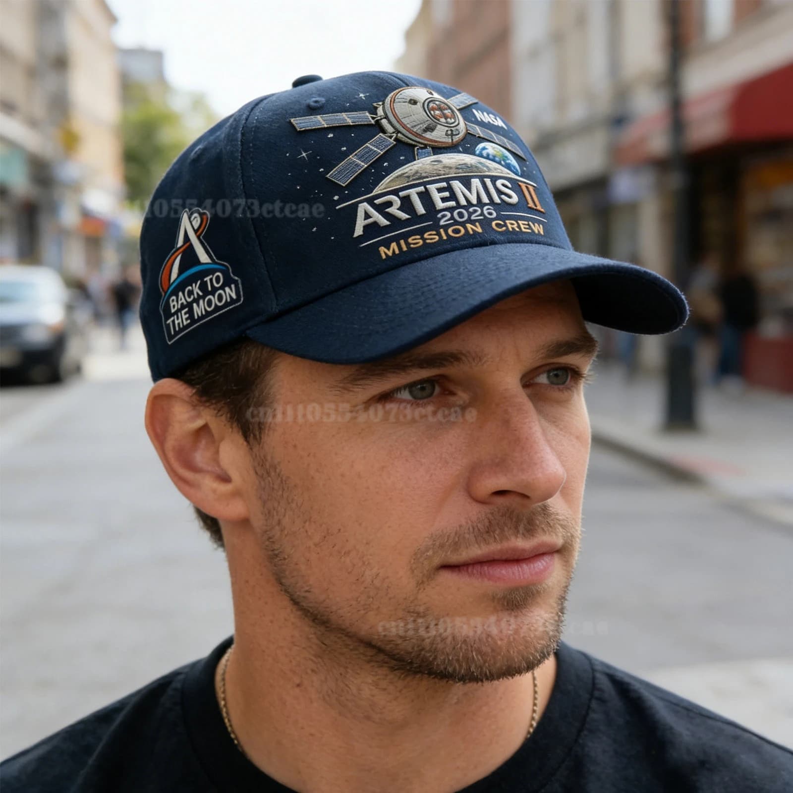 2026 Artemis II Digital Printing Cap, Premium Space-Themed Baseball Hat, Adjustable Fit for Fans & Adventure Seekers
