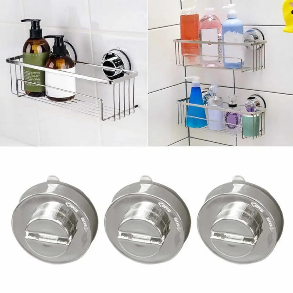 Nuovi Ganci in PVC con Ventosa Impermeabile in ABS per Bagno e Cucina
