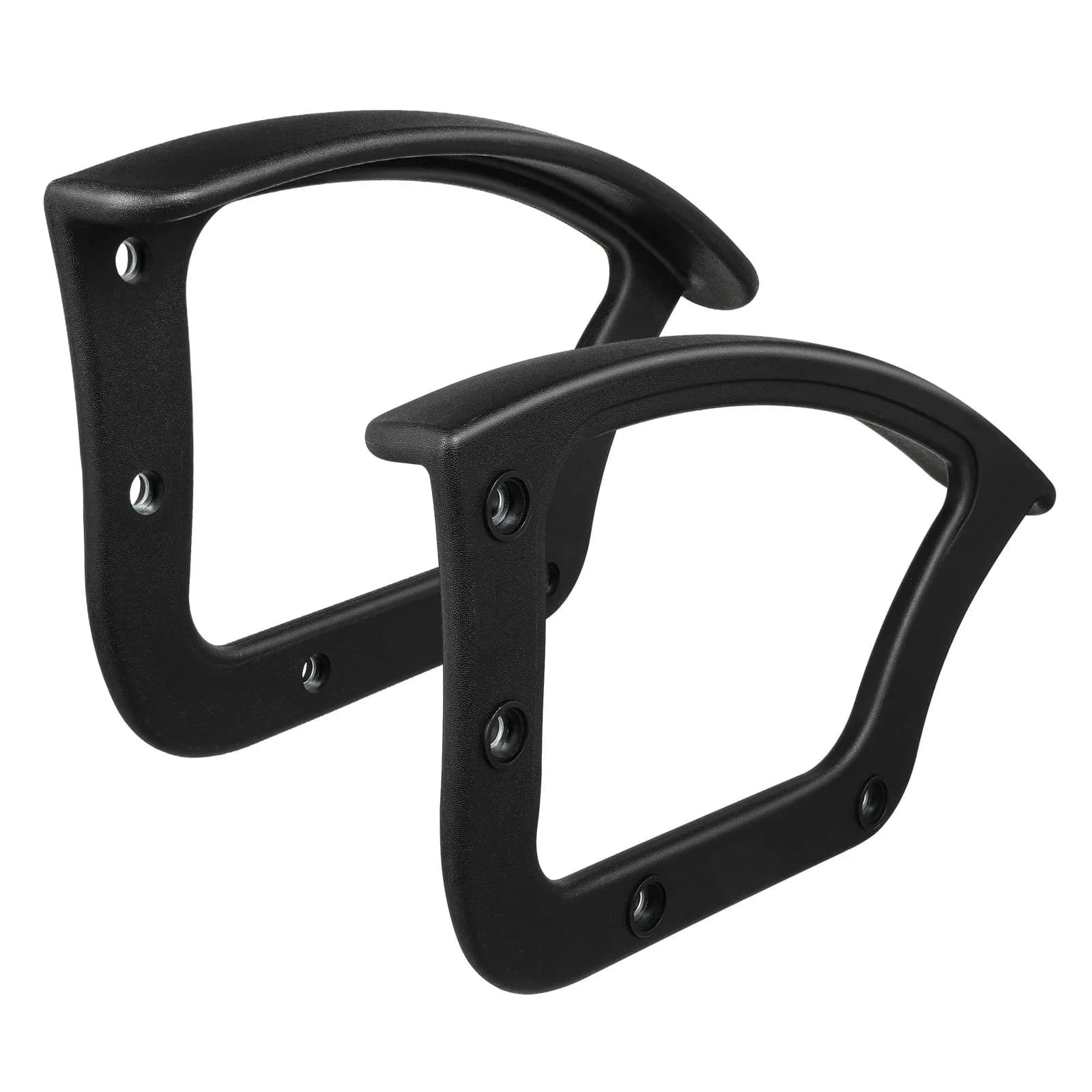 Anelli per Braccioli di Sedie, 2 Pezzi, Universali per Sedie da Ufficio, Supporti in Plastica per Braccioli, Accessori per Sedie da Gaming