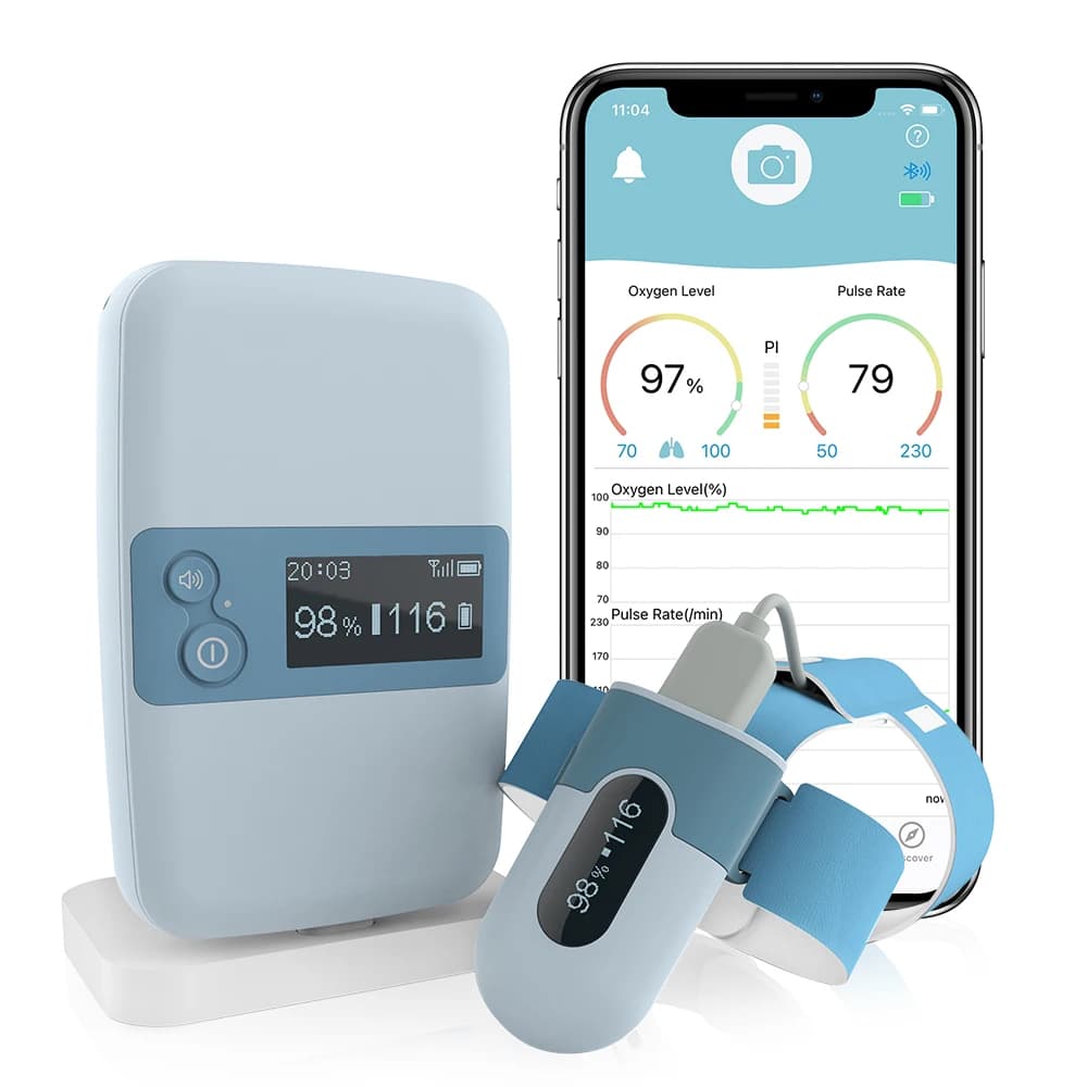 S2 Children's Oxygen Monitor Wireless Children's Pulseximeter Pediatric Oximeter De De Dedo