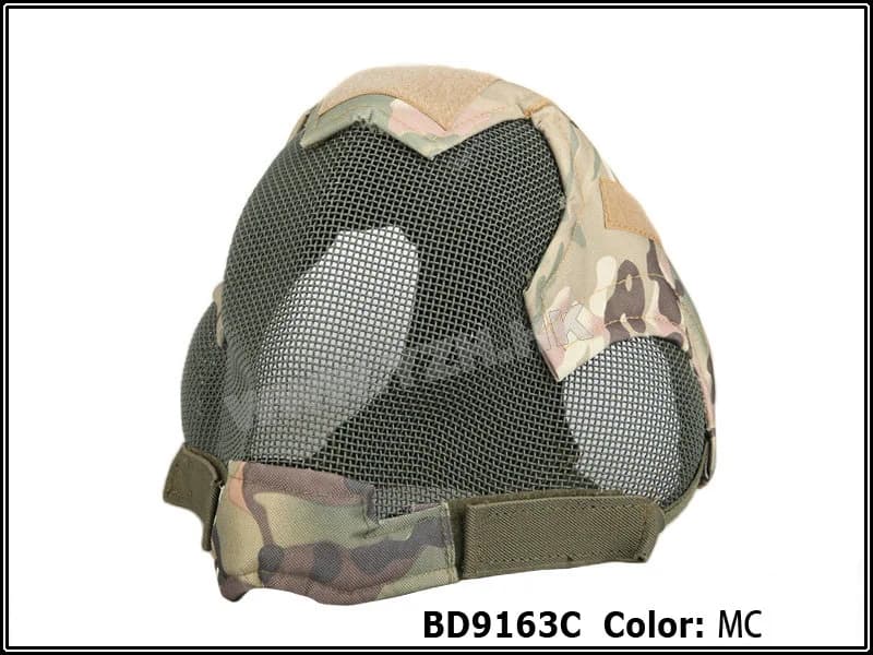 Maschera integrale in acciaio Strike emersongar-V6, maschera tattica softair, BD9163