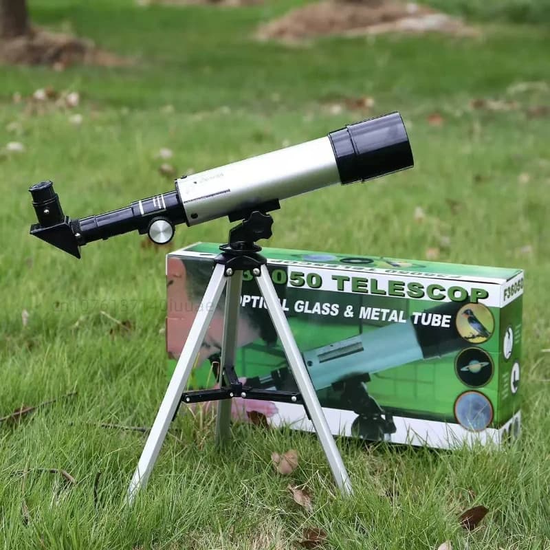 Telescopio astronomico 36050, ampia apertura, alta definizione e ingrandimento elevato Visualizzazione esterna della luna e delle stelle