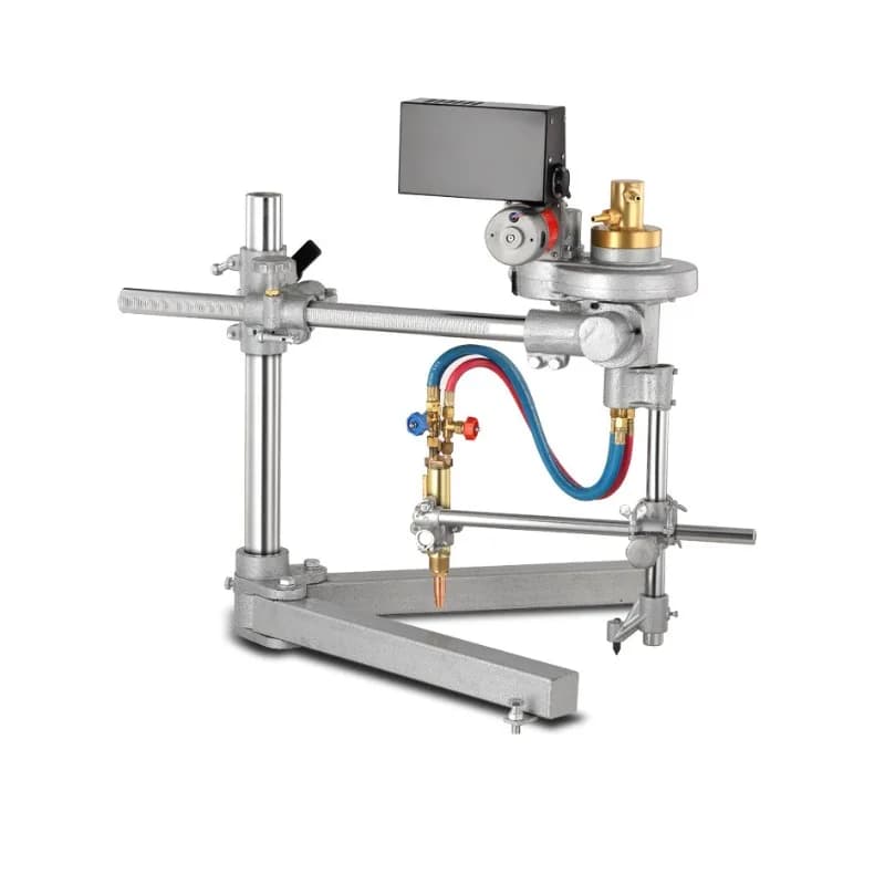 Macchina da taglio a fiamma circolare a testa singola/doppia CG2-600 1000 per flange, anelli e piastre - Tagliatrice automatica a gas per profili in acciaio