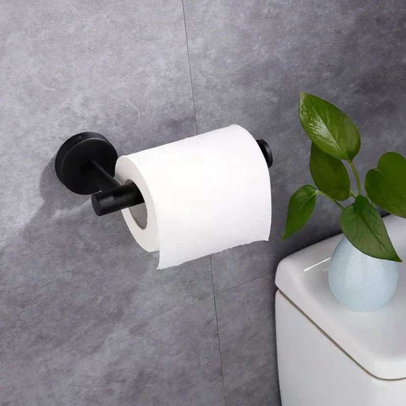 Toilet Paper Holder, Bathroom Toilet Wall Mounted Paper Roll Holder, Durable Stainless Steel, Modern Style