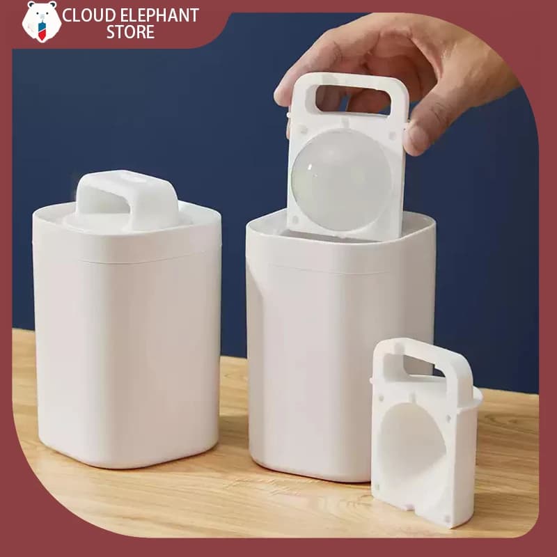 DISPONIBILE Stampo Trasparente per Ghiaccio a Forma di Pallone da Hockey, Strumento Estivo per la Creazione di Ghiaccio, Stampo per Sfere di Ghiaccio Senza Bolle per Whisky, Vassoio per Ghiaccio Domestico di Grado Alimentare