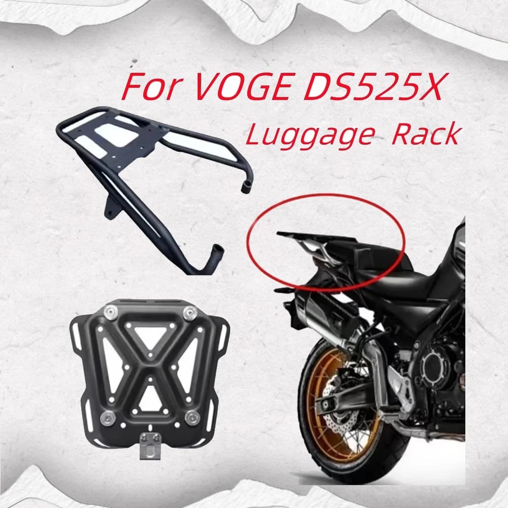 NUOVO Per VOGE DS525X DSX525 525DSX DS 525 X DSX 525 Moto Scatola di Coda Piastra di Supporto In Lega di Alluminio Accessori Portapacchi