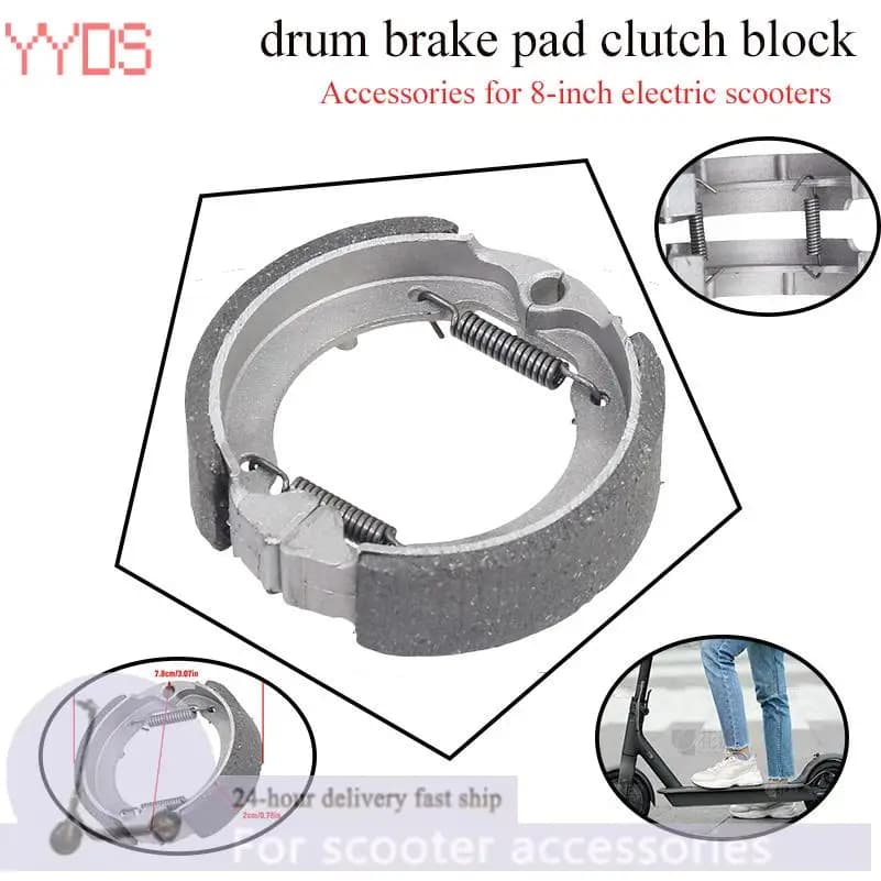 Drum Brake Pad For Segway Ninebot Max G2 G30 G30L KickScooter Electric Scooter Wear-resistant Mulan 50 Replacement Parts