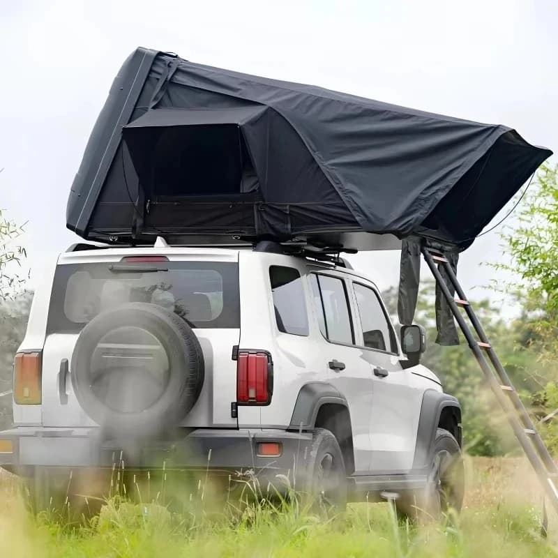 JWL-001A Outdoor Waterproof 2 Person Roof Top Hard Shell Rooftop Tent For Suv Car Camping