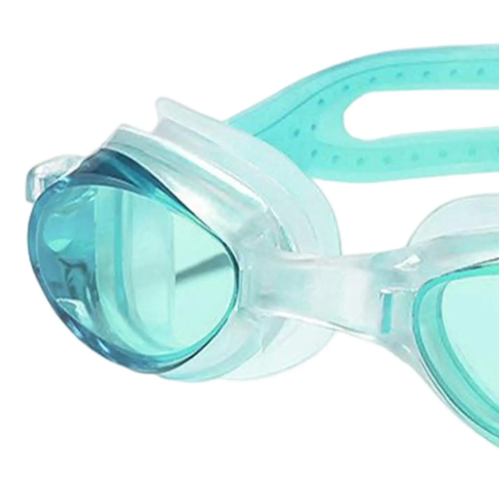 Professional Swimwear Anti-fog with Large Visual, Silicone, with Earrings, for Indoor and Outdoor Swimming