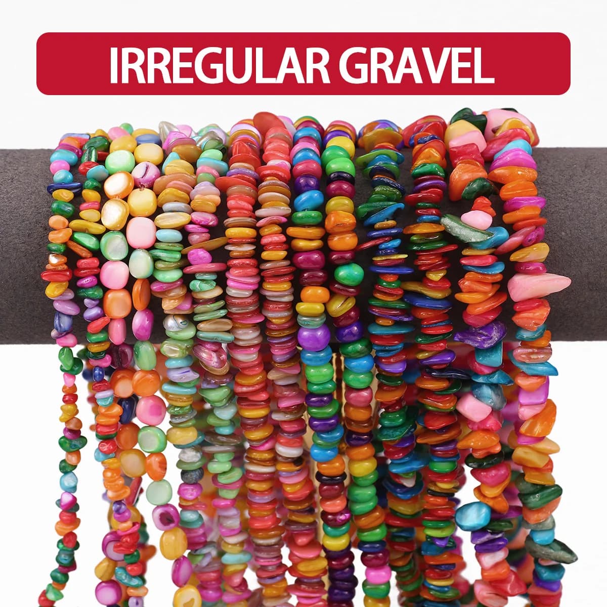 35-111g 3-22mm Stone Mixed Color Irregular Beads Spacer Loose Beads For Jewelry Bracelets Necklace Making DIY Accessories